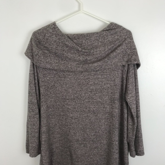 Lucky Brand Pink & Black Cowl Neck - Picture 7 of 8
